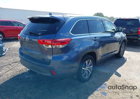 2017 Toyota Highlander Xle из США, поврежденный, VIN 5TDKZRFH4HS522686
